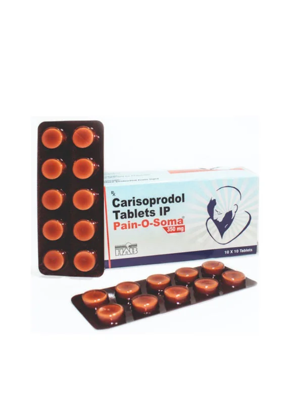 Pain-o-Soma (Carisoprodol) 350 mg By HAB